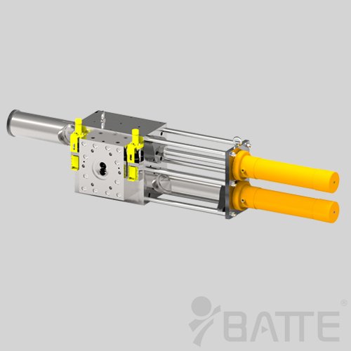  雙柱四工位反沖洗換網器